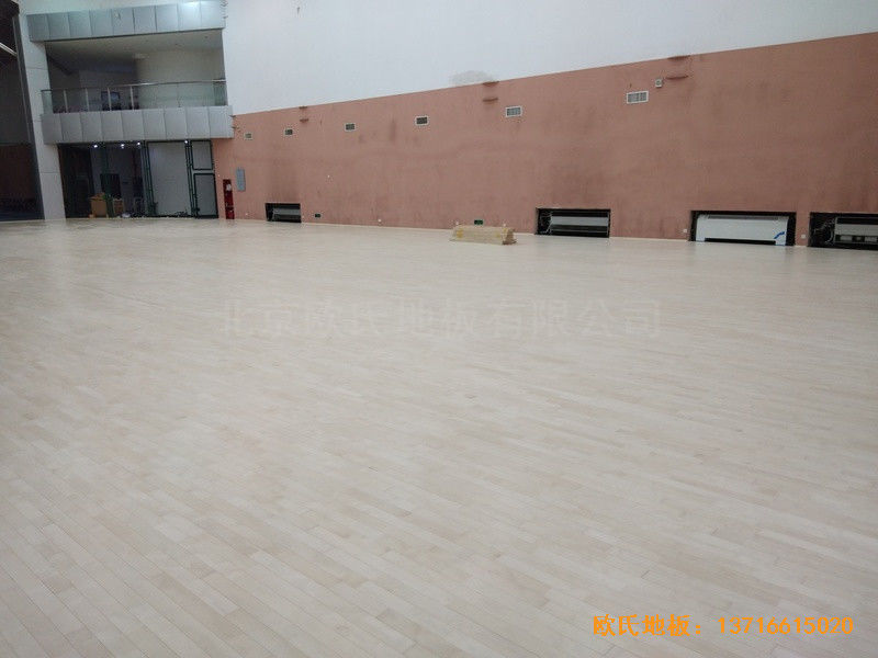北京建國路75號熱電公司運(yùn)動(dòng)館運(yùn)動(dòng)木地板鋪裝案例3