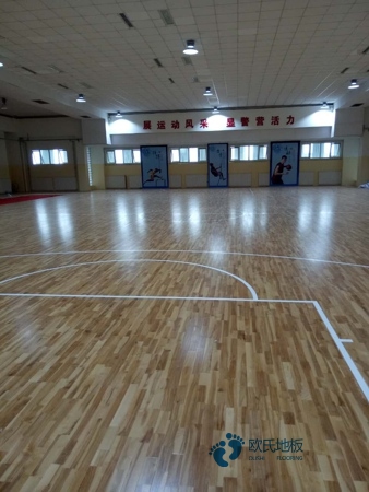 柞木運(yùn)動籃球木地板價(jià)格低