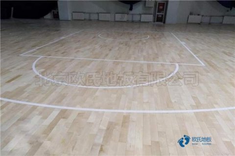 國標(biāo)籃球地板施工步驟