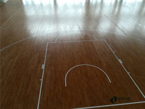籃球館運動木地板施工流程