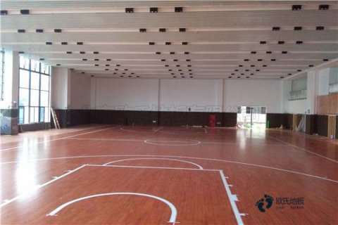 22mm厚運動場館木地板品牌